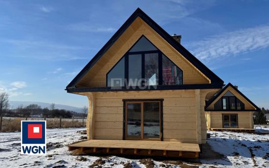 Dom na  sprzedaż Idzików - Wyjątkowy drewniany dom z widokiem na Śnieżnik.